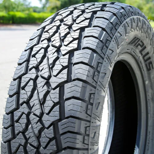 Vista 2 de Juego de 4 (cuatro) Aplus Shredder AT - Neumáticos radiales todo terreno para camiones/SUV, todo terreno, todo camino, todo terreno, 235/70R16