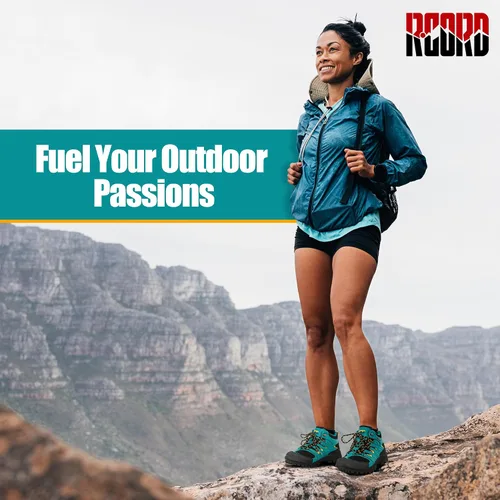 Vista 6 de R CORD Hiking Shoes Women Waterproof Shoes for Women Comfortable Lightweight Non-Slip Women's Hiking Shoes Walking Trekking Camping Tennis