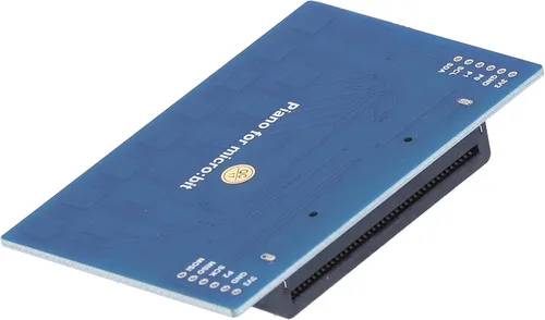 Vista 6 de Mini módulo de piano, mini módulo de piano para micro:bit, mini módulo de piano placa de expansión controlador táctil capacitivo TTP229 I2C interfaz