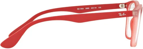 Vista 4 de Ray-Ban RY1553 - 3669 Gafas rojas de 1811in Rojo Rubber Red 46 mm