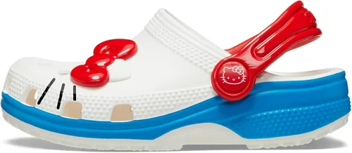 Vista 4 de Crocs Unisex-Child Classic Hello Kitty Clog
