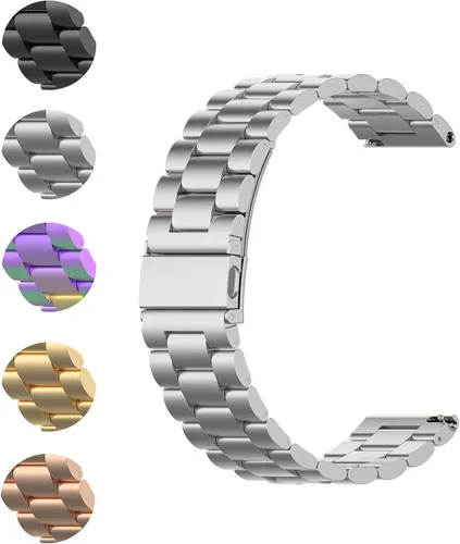 Vista 9 de Compatible con Michael Kors Access Gen 5 Bradshaw/Lexington - Pulsera de metal de repuesto de acero inoxidable sólido para MK Access Gen 5 Lexington