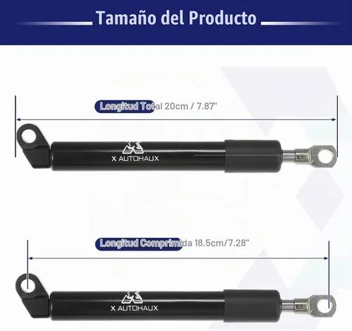 Vista 4 de X AUTOHAUX 1 Unidades Soporte de elevación de choque para portón trasero para Isuzu D-max 2012-2019