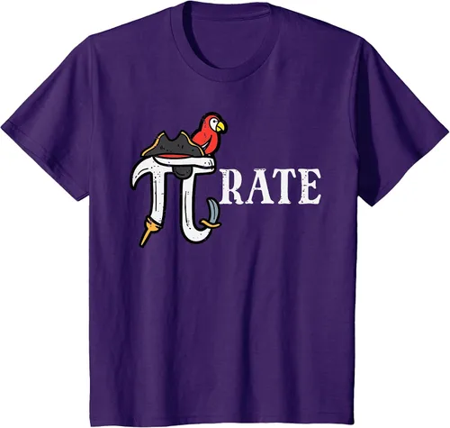 Vista 42 de Pirate Pi Funny Math Pie Halloween Disfraz Maestro Hombres Mujeres Camiseta Asphalt Grey