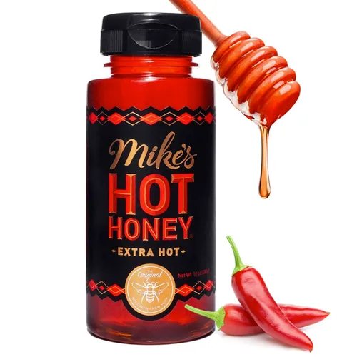 Vista 4 de Mikes Hot Honey - Miel extra caliente, 12 onzas