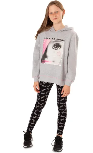 Vista 2 de Barbie Conjunto de sudadera con capucha y leggings para muñeca