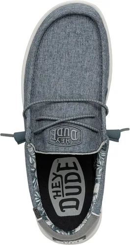 Vista 2 de Hey Dude Wally H2O para hombre Mocasines para hombre Zapatos sin cordones para hombre Cómodos y ligeros