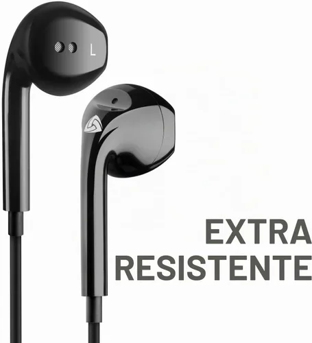 Vista 4 de LUDOS Zenith - Auriculares intraurales con cable, auriculares con micrófono, con cable para auriculares Jack de 0.138 in para iPhone, Samsung