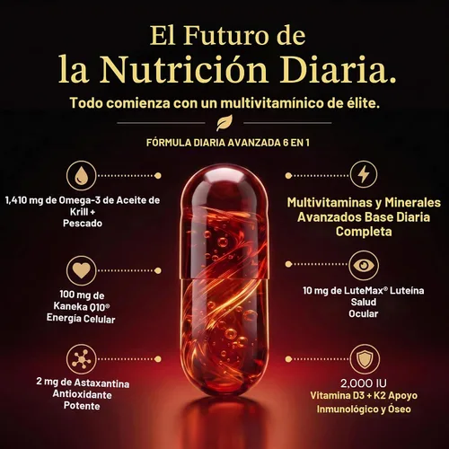 Vista 3 de Purity Products Super Pill - Multivitamínico de élite + aceite de krill +