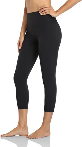 Vista 4 de HeyNuts Essential Leggings 19''21'' Capri, High Waisted Comfortable Soft Athletic Yoga Pants