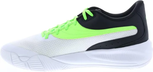 Vista 5 de PUMA Tenis de baloncesto triples para hombre, estilo casual, color blanco