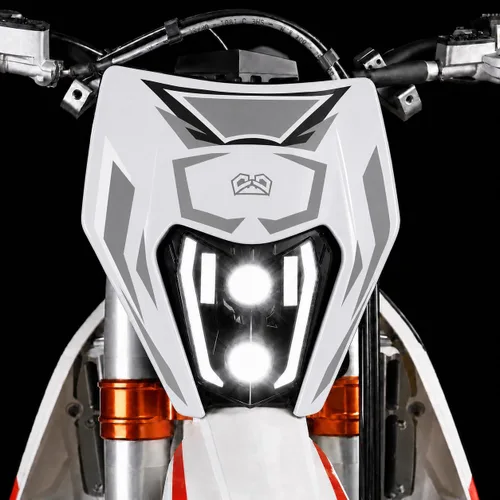 Vista 14 de CHANGCHENG - Faro delantero LED para moto de tierra de 66W 3000lm, kit de faro LED universal para motocicleta, faro para la mayoría de motos