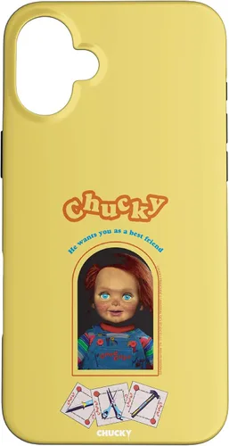 Vista 23 de Chucky Caja de estilo vintage para iPhone 17