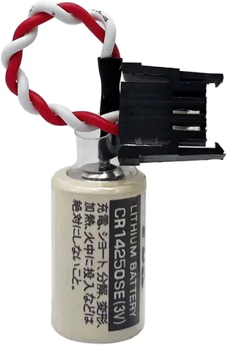 Vista 2 de (20-Pack) 3V 1100mAh 1747-BA Replacement PLC Battery for FDK CR14250SE, AB Allen Bradley 1769-BA, 1756-BA1