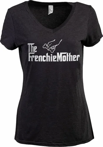 Vista 19 de The Dogmother Divertida camiseta con cuello en V para mujer, con cuello en V (italiano) Greyhound