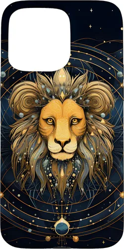 Vista 31 de Leo Zodiac Sign Lion Horoscope Constellation Case for iPhone 17