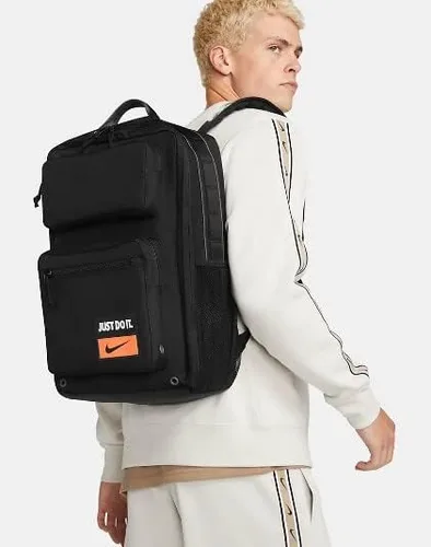 Vista 9 de Nike Mochila de entrenamiento de velocidad unisex 27 litros negronaranja NegroAnaranjado talla única Mochila unisex de entrenamiento de velocidad