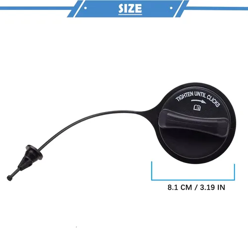 Vista 4 de 8C3Z9030A Tapa de llenado de tanque de combustible de gas compatible con Ford E-150 E-250 E-350 E-450 E150 E250 E350 E450 para F-150 F-250 F-350
