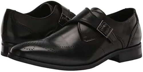 Vista 5 de Kenneth Cole Mocasines Blake con correa de monje individual para hombre