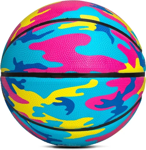 Vista 2 de Balón de baloncesto AND1 Ultra Grip Advanced Premium de goma (desinflado con bomba incluida): Balón de baloncesto oficial de tamaño reglamentario 7