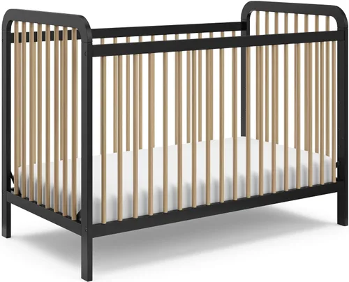 Vista 20 de Storkcraft Pasadena 3-in-1 Convertible Crib, Driftwood