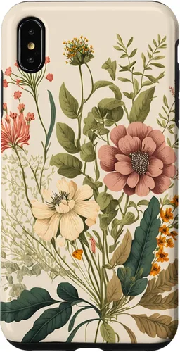 Vista 10 de Funda para iPhone 11 con diseño floral botánico vintage