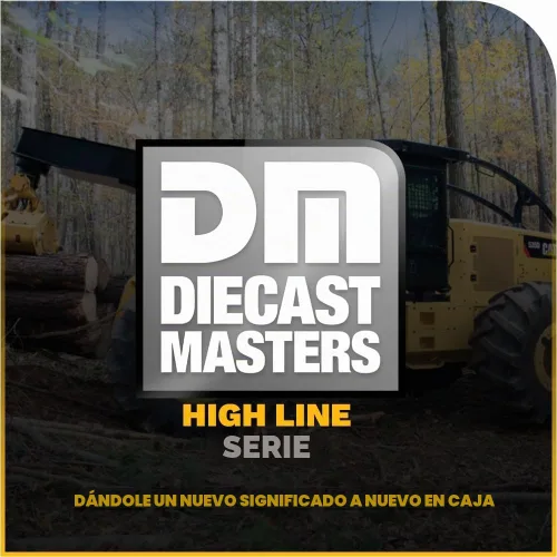 Vista 8 de Diecast Masters Caterpillar 555D Skidder High Line Series Vehículo, 7.29 x 3.03 x 2.68 pulgadas