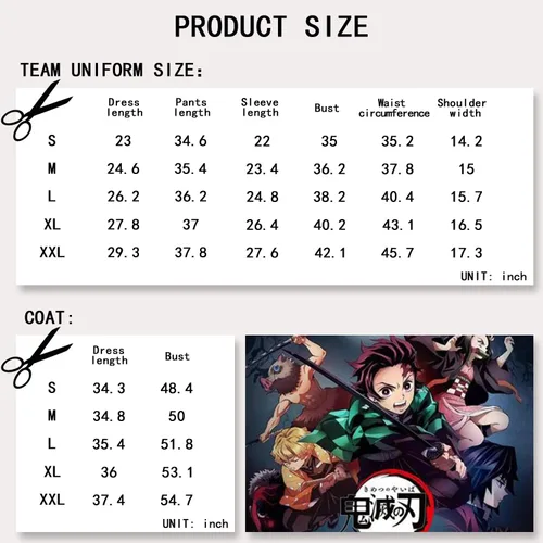 Vista 7 de Demon Slayer - Conjunto de cosplay de anime para cosplay disfraz de kimono para adultos niños y pelucas una variedad de estilos para elegir