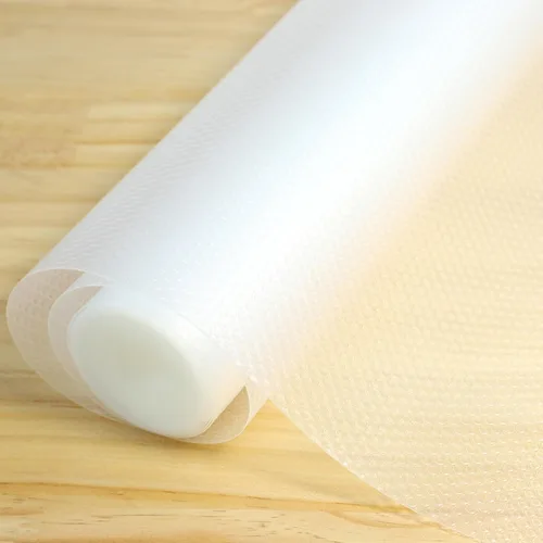 Vista 8 de Revestimiento de estante para armarios de cocina de 10 pulgadas de ancho x 20 pies, no adhesivos, antideslizantes, impermeables, de agarre fuerte