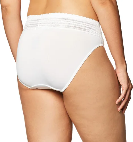 Vista 3 de Warner's Cintura cómoda sin pellizcos, sin problemas para mujer, con microfibra de encaje, corte alto 5109j