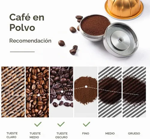 Vista 7 de Sesama Cápsula de café de acero inoxidable compatible con VERTUO NEXT y POP New Model & VertuoPlus y Delonghi ENV135S - Soporte para cápsulas