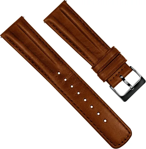 Vista 9 de Barton Racing & Rally Horween - Correas de cuero con barras de resorte de liberación rápida integradas, longitud estándar para muñecas de 5 a 8