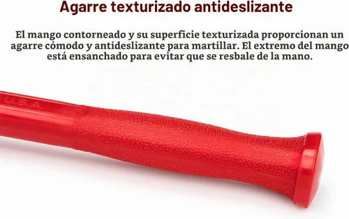 Vista 3 de TEKTON Juego de martillo de soplado muerto, 3 piezas HDB93001