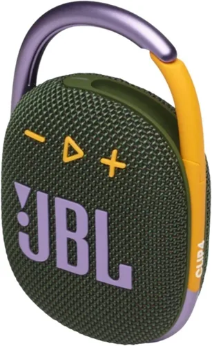 Vista 7 de JBL Paquete de altavoces Bluetooth portátil Clip 4 con bolsa de transporte protectora CCI Deluxe (verde)
