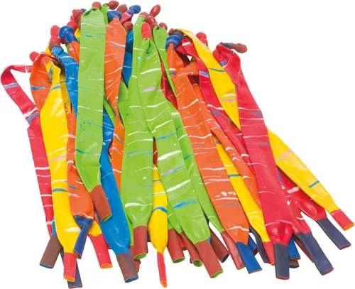 Vista 4 de Toysmith - ¡Neato! Globos tipo cohete, juguete Oval Inflatable Launchers, Sky Race Play, Kids Activity, Favor Refills, Group Games, Bright
