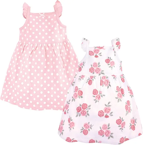 Vista 14 de Hudson Baby Vestidos de algodón para niña Bosque encantado
