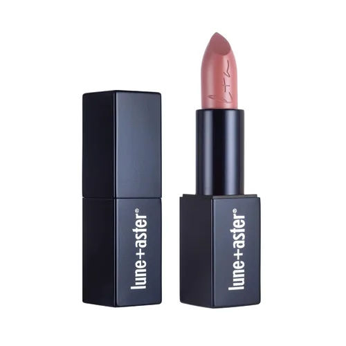 Vista 10 de Lune+Aster Lápiz labial PowerLips: formulado con aceite nutritivo de jojoba, vitamina E y aceite de semilla de girasol, la textura cremosa y ligera
