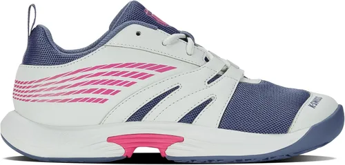 Vista 11 de K-Swiss Tenis Speed Trac para niños Blanc De Blanc/Ópalo Azul/Lollipop