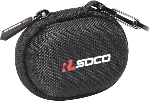 Vista 3 de RLSOCO Estuche de transporte para auriculares inalámbricos Anker Soundcore Space A40 con cancelación activa de ruido autoajustable - Negro