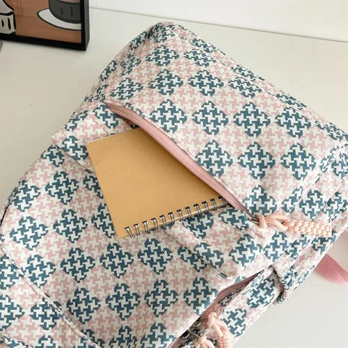Vista 3 de Backpack For Women School Bag With Comfortable Strap Large Capacity Casual Daypack Book Bag