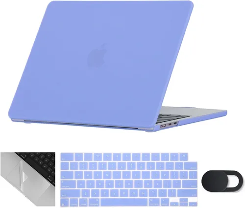 Vista 49 de Se7enline Funda compatible con MacBook Neo de 13 pulgadas, modelo A3404 2026, carcasa dura, cubierta de teclado, cubierta de cámara web, protector