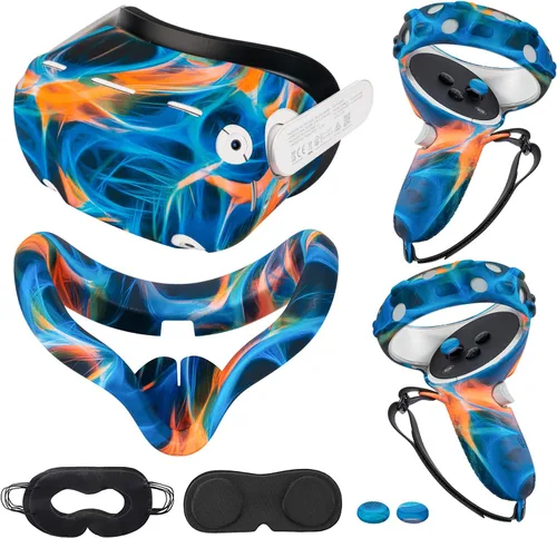 Vista 2 de Compatible with Oculus Quest 2 Accessories+Compatible with Oculus Quest 3 Accessories