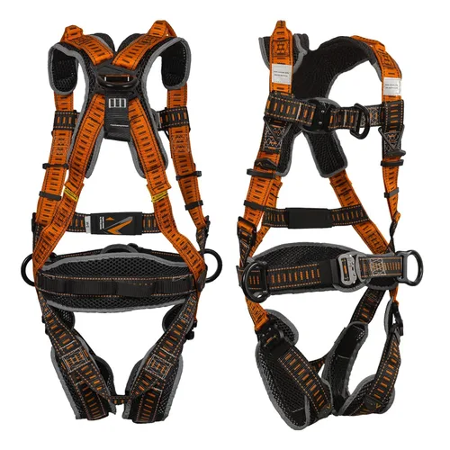 Vista 10 de Malta Dynamics Razorback Elite MAXX - Arnés de seguridad y kit de protección contra caídas con cinturón lumbar cosido y asas de rescate integradas