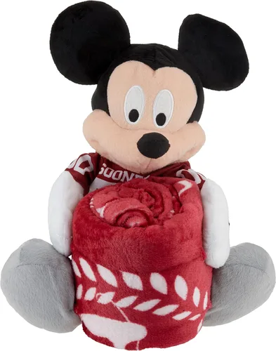 Vista 7 de Northwest NCAA Unisex-Adult Character Hugger Pillow & Silk Touch Throw Blanket Set