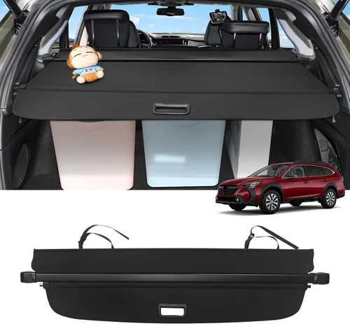 Vista 26 de Sze Cubierta de carga para Jeep Grand Cherokee 2022 2023 2024 2025 2026 (2 filas; WL) 4XE retráctil para maletero, cubierta de seguridad negra