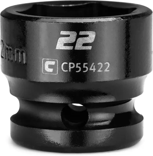 Vista 19 de Capri Tools Zócalo de impacto rechoncho de 0.394 in, accionamiento de 1/2", 6 puntos, métrico, CP55410