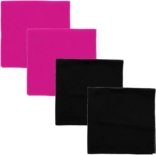 Vista 15 de Bandana de color sólido, juego de 4