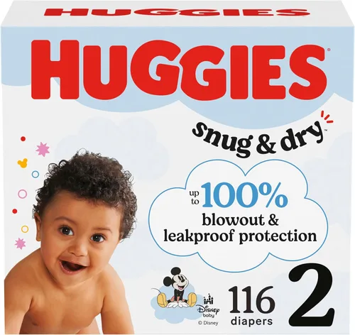 Vista 53 de Pañales Huggies Snug & Dry para bebé