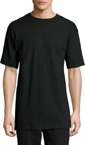 Vista 4 de Hanes Men's Beefy-t T-Shirt, Heavyweight Cotton Tee, 1 Or 2 Pack, Big & Tall