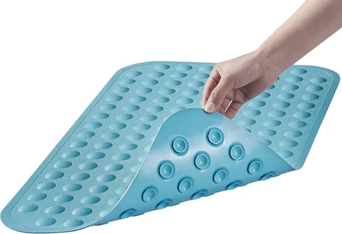 Vista 16 de Yanzifly Alfombra de Bañera Antideslizante Tapete de Baño para Bañera de Silicona Suave Alfombra de Bañera Antideslizante Tapetes de Ducha